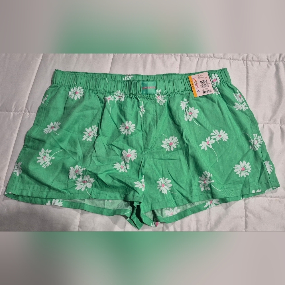 JOYSPUN Floral Green Women's Shorts